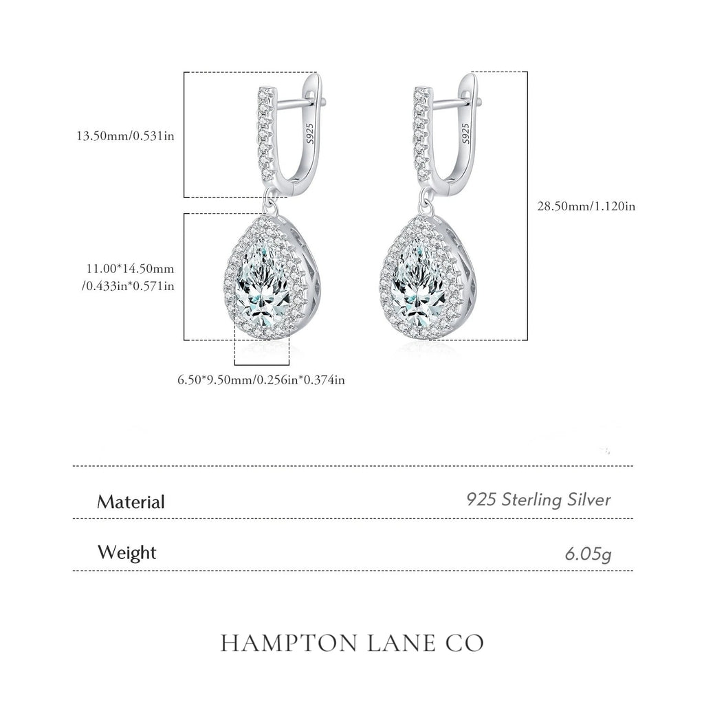 The Halo Drop Earrings