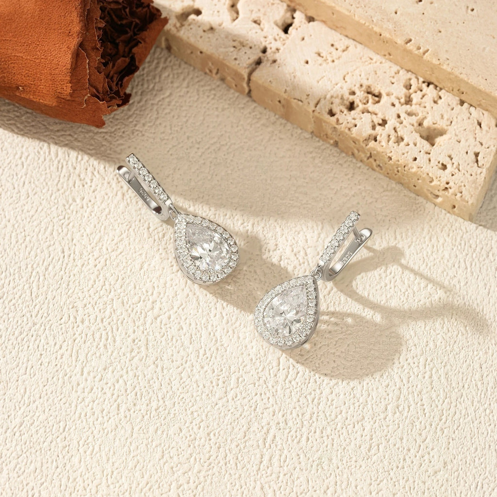 The Halo Drop Earrings